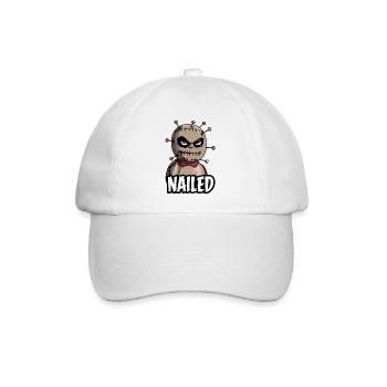 Voodoo Puppe - Baseballkappe - Weiß/Weiß - Vorne