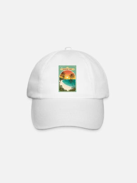 Paradise Lost 2050: The Last Sunset of Eden - Baseballkappe - Weiß/Weiß