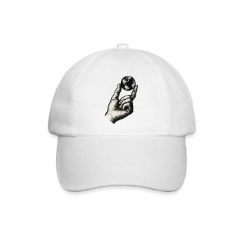 Kleine Welt, Erde - Baseballkappe - Weiß/Weiß - Vorne