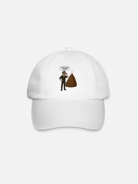 Schöne Ideen, schlechte Ideen, ironischer Humor - Baseballkappe - Weiß/Weiß