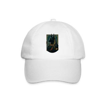 Anubis - Baseballkappe - Weiß/Weiß - Vorne