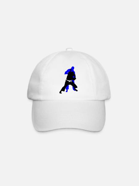 Judo - Baseballkappe - Weiß/Weiß