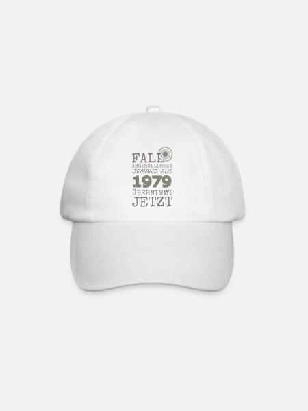 Fall 1979 - Baseballkappe - Weiß/Weiß
