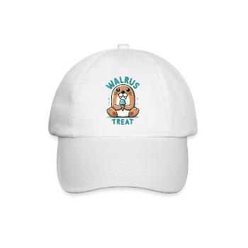 Walrus Treat Eiscreme - Baseballkappe - Weiß/Weiß - Vorne