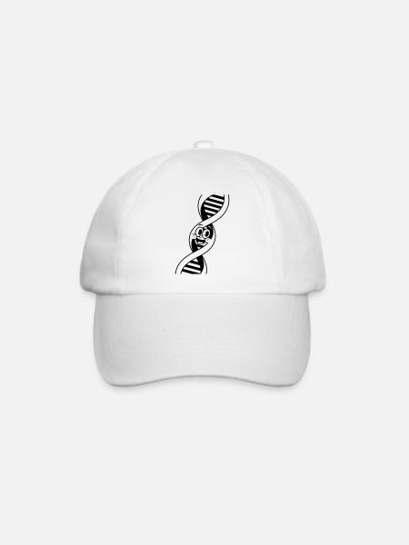 DNA - Baseballkappe - Weiß/Weiß