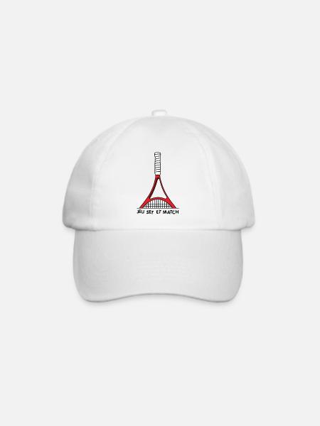 French Tennis Open - Baseballkappe - Weiß/Weiß