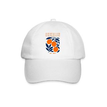 Enkelin 2027 - Baseballkappe - Weiß/Weiß - Vorne