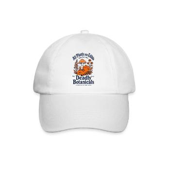 Stadtgärtnern Alle Pflanzen sind essbar - Baseballkappe - Weiß/Weiß - Vorne