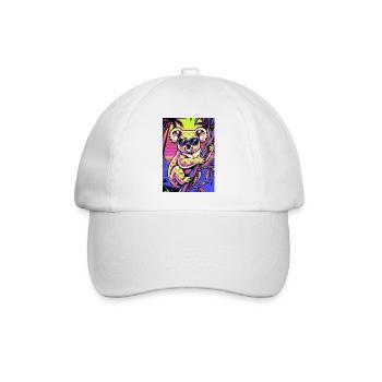 Koala - Baseballkappe - Weiß/Weiß - Vorne