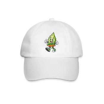 Spitzkohl Humor - Baseballkappe - Weiß/Weiß - Vorne