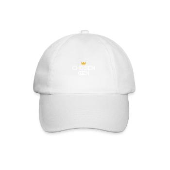 Auserwählte Generation Christlicher Gamer - Baseballkappe - Weiß/Weiß - Vorne