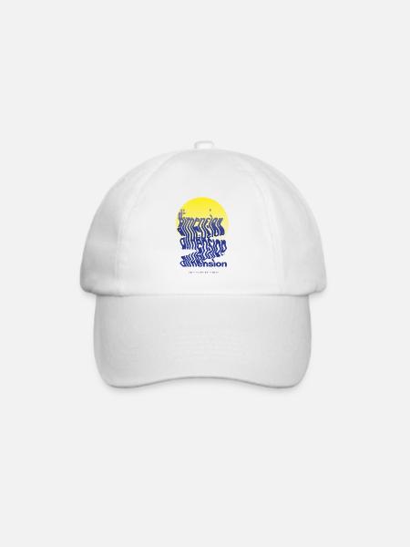 New Dimension - Baseballkappe - Weiß/Weiß
