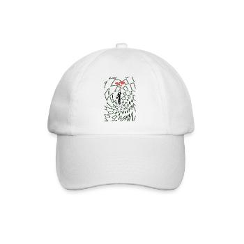 Freiheit - Baseballkappe - Weiß/Weiß - Vorne