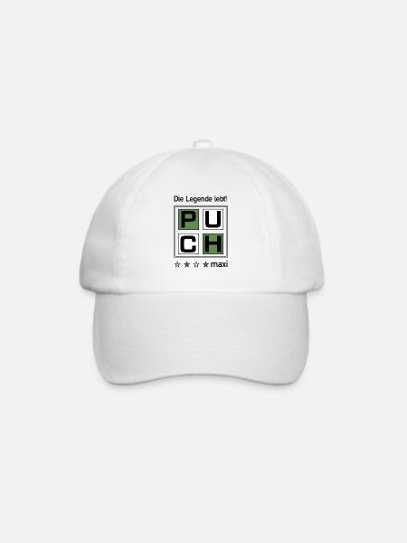 Puch Maxi - Baseballkappe - Weiß/Weiß