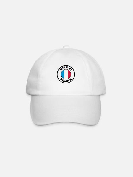 made in France - Baseballkappe - Weiß/Weiß