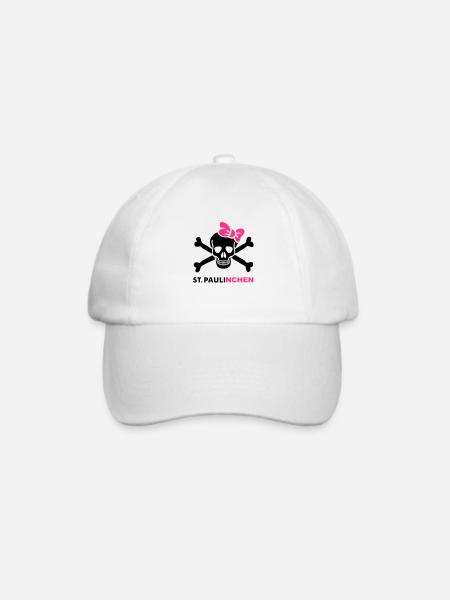 Paulinchen - Baseballkappe - Weiß/Weiß