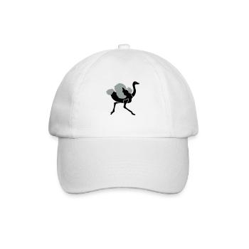 Strauss - Baseballkappe - Weiß/Weiß - Vorne