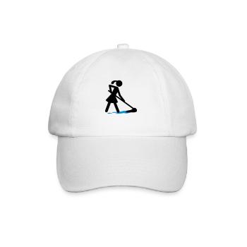 Charwoman - Baseballkappe - Weiß/Weiß - Vorne