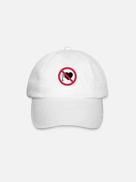 herzschrittmacher - Baseballkappe - Weiß/Weiß