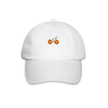 Gruenes Verkehrsmittel - Baseballkappe - Weiß/Weiß - Vorne