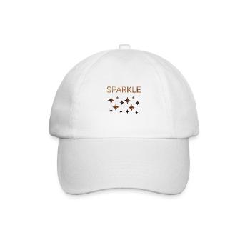 Sparkle - Leuchte - Baseballkappe - Weiß/Weiß - Vorne