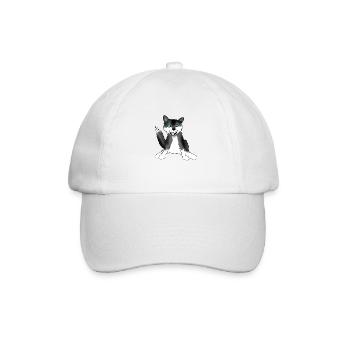 Husky - Baseballkappe - Weiß/Weiß - Vorne