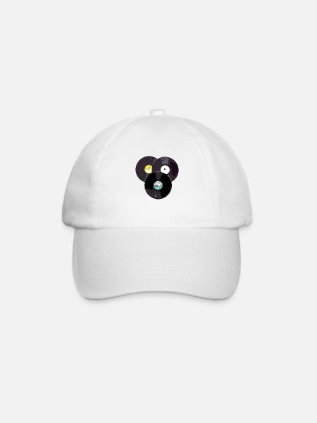 VINYL - Baseballkappe - Weiß/Weiß