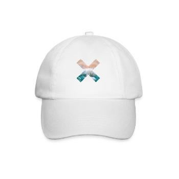 Cross Ocean - Baseballkappe - Weiß/Weiß - Vorne