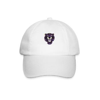 Tiger - Baseballkappe - Weiß/Weiß - Vorne