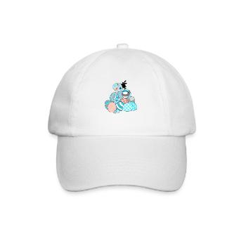 Der Osterhase - Baseballkappe - Weiß/Weiß - Vorne