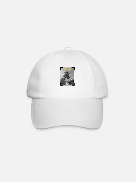 Wild - Baseballkappe - Weiß/Weiß