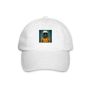 Rasta-astronaut - Baseballkappe - Weiß/Weiß - Vorne