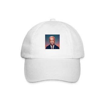 Präsident Usa - Baseballkappe - Weiß/Weiß - Vorne