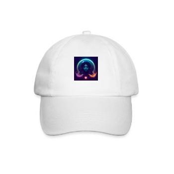Magical Aquarius - Baseballkappe - Weiß/Weiß - Vorne