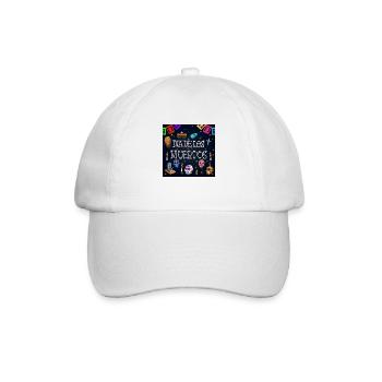 Dia De Los Muertos - Baseballkappe - Weiß/Weiß - Vorne