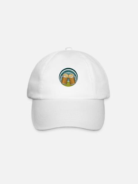 Pints - Baseballkappe - Weiß/Weiß