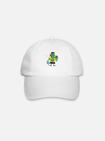 Zombie cool - Baseballkappe - Weiß/Weiß