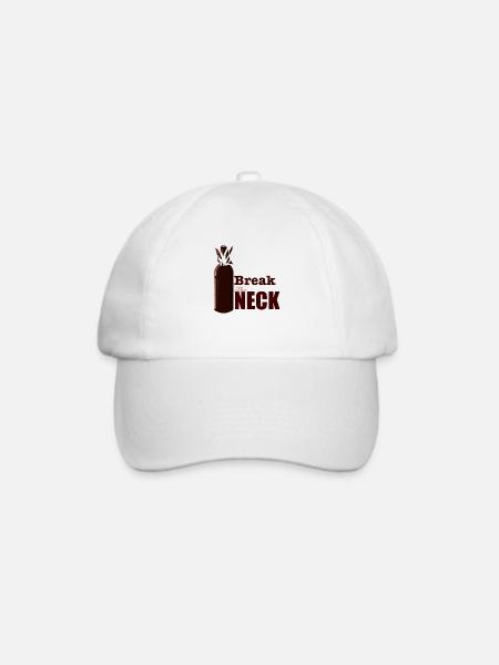 BottleNeck - Baseballkappe - Weiß/Weiß