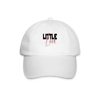 Little love - Baseballkappe - Weiß/Weiß - Vorne