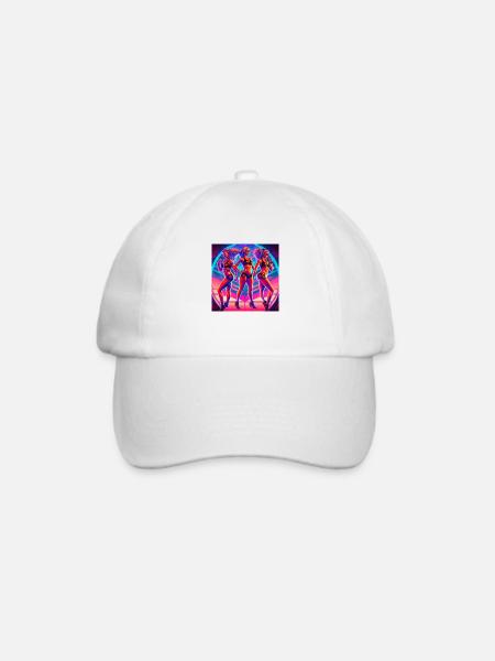 Babes - Baseballkappe - Weiß/Weiß