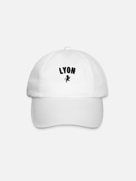 Lyon - Baseballkappe - Weiß/Weiß
