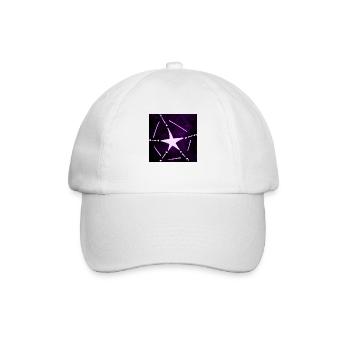 AUFERSTEHUNG LILA STERN - Baseballkappe - Weiß/Weiß - Vorne