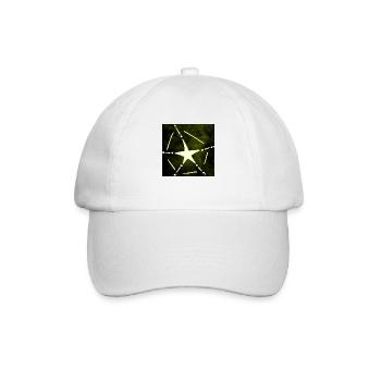 GELBER AUFERSTEHUNGSSTERN - Baseballkappe - Weiß/Weiß - Vorne