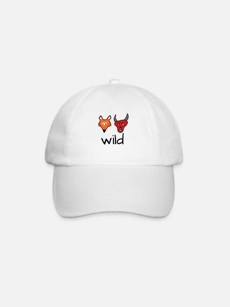 Fuchsteufelswild - Baseballkappe - Weiß/Weiß