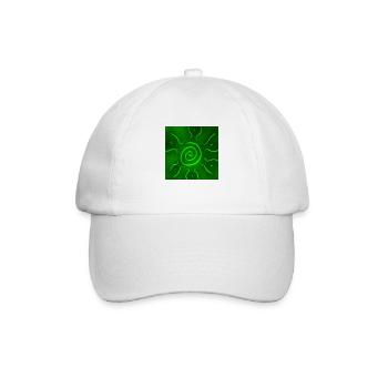 GRÜNE SONNE - Baseballkappe - Weiß/Weiß - Vorne