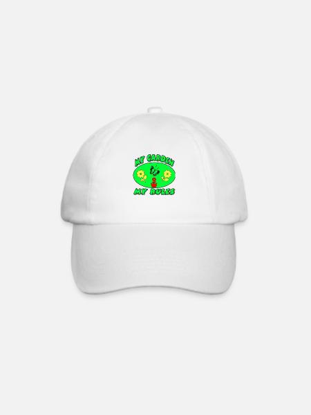 Garten - Baseballkappe - Weiß/Weiß