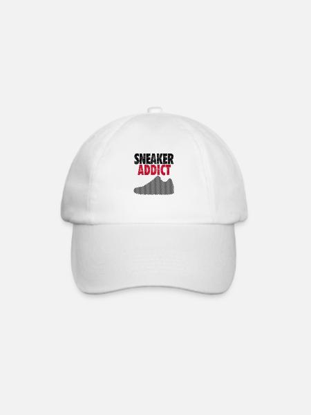 Sneaker Addict - Baseballkappe - Weiß/Weiß