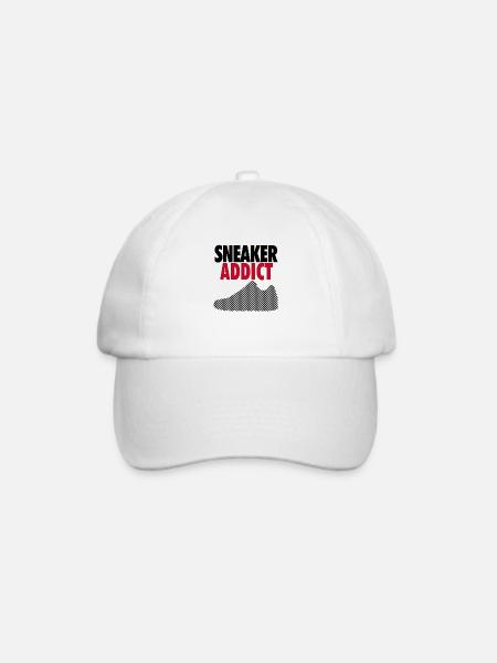 Sneaker Addict - Baseballkappe - Weiß/Weiß