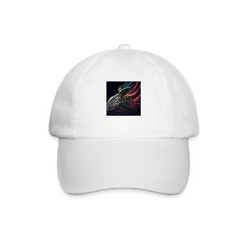 Alles ist aus Wellen 2 - Baseballkappe - Weiß/Weiß - Vorne