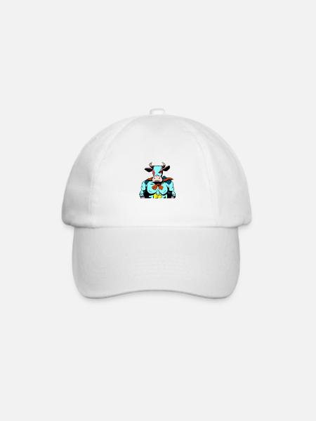 Super Bulle - Baseballkappe - Weiß/Weiß